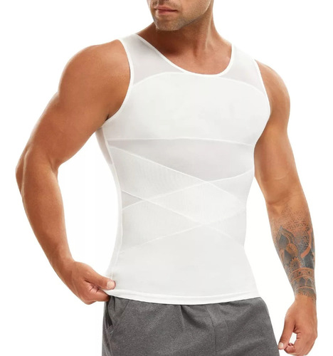 Camisas De Compresión Para Hombre Ginecomastia Pecho