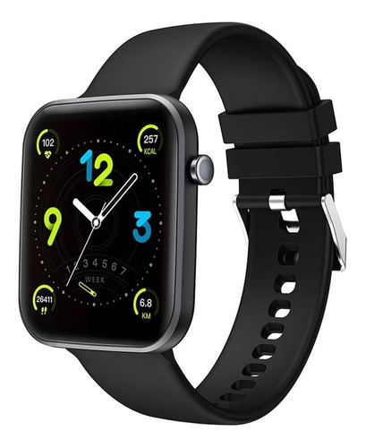 Imagen 2 de 10 de Colmi Smartwatch P15 Negro 1.69 Ips Touch Android Ios Ip67