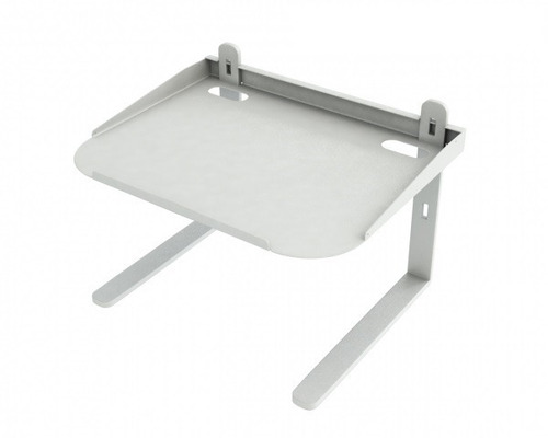 Suporte Metalico De Mesa Para Monitor Branco