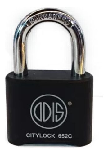 Candado Clave Combinación 52mm Citylock Odis Negro Stylelock