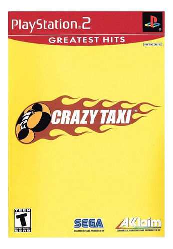 Crazy Taxi Greatest Hit Ed.- Ps2 Físico - Sniper