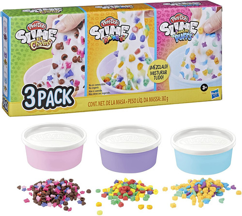 Play-doh Slime - Set Con El Tema Del Cereal