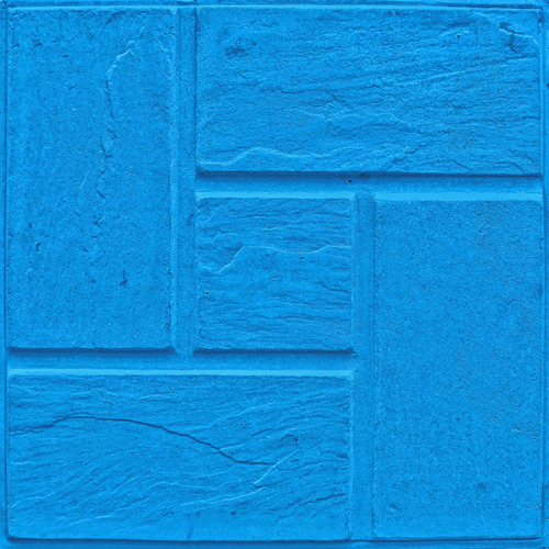 Baldosa De Concreto Laja Española Azul 40 X 40