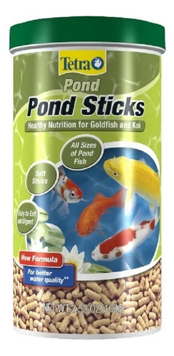 Tetra Pond Sticks Alimento Flote Carpas Koi Estanque 100 Gr