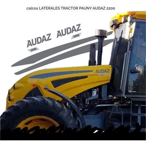 Kit De Calcos Símil Original Pauny Audaz 2200