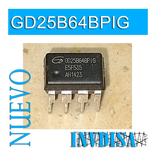 Integrado Bios Gd25b64bpig 25b64bpig Programado (Usado)