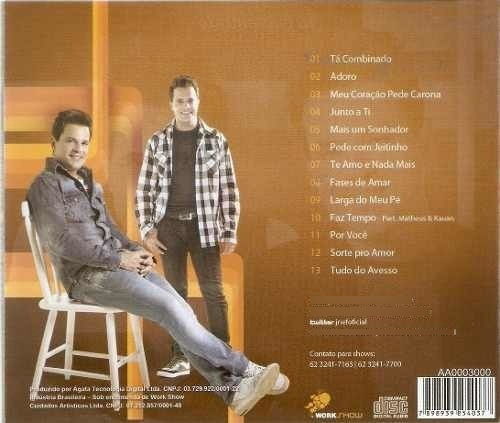 Cd João Neto & Frederico - Tá Combinado - Novo Lacrado