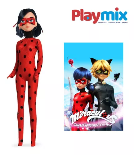 BRINQUEDO BONECO MIRACULOUS CAT NOIR BABY BRINK