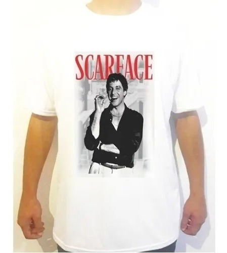 Camiseta Camisa Scarface Tony Montana Al Pacino Filme