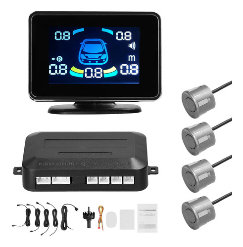 Sistema De Radar De Reversa Con Sensores De Estacionamiento