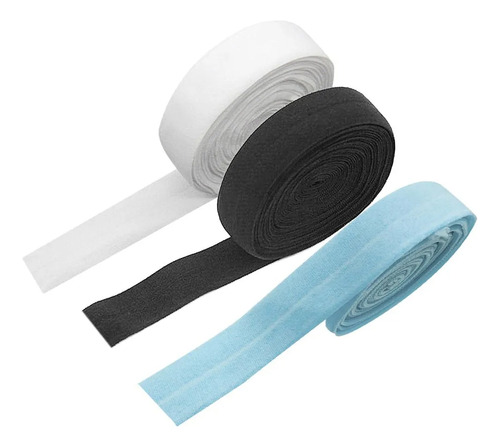 3 Cordones Planos Elásticos De 10 X 20 Mm En Diagonal Para C