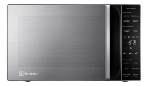 Microondas Electrolux Emdy25s0mxm Inox 1200w