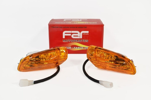 Juego De Faros Giros Delanteros Honda Wave 2005