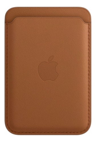 Wallet Con Magsafe Para iPhone De Cuero Original Marrón