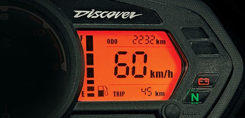 Bajaj Discover 125 Frenos Cbs Roja. 2021
