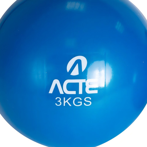 Kit de pelotas tonificantes de 3 kg para entrenamiento de yoga y pilates