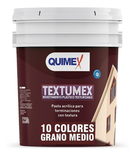 Revestimiento Plástico Textumex Efectos Colores 25 K Quimex