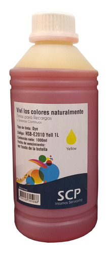 Tinta Scp Alternativa Para Epson Dye 1 Litro - Scp