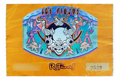 Lote Entradas Antiguas Los Piojos 1999-2004 (Usado)