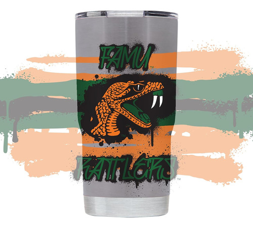 Gametime Sidekicks Florida A&m 20oz Stainless Steel Tum...