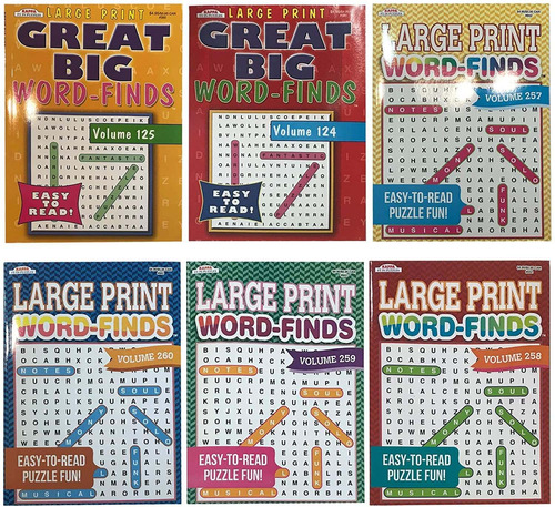 Impresión De Gran Tamaño Word Search Puzzle Libros  Juego D