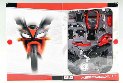 Línea De Montaje Maisto Honda Cbr1000rr Diy 1/12 Diecast Q1