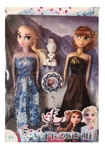 Frozen Muñecas Elsa Y Anna 30cm Articuladas Nueva Peli