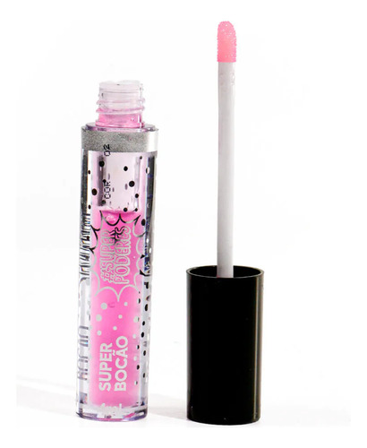Gloss Labial Super Bocão N°2 Rosa Translúcido Super Poderes