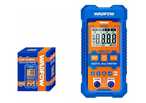 Tester Multímetro Digital Wadfow 600v Calidad Profesional