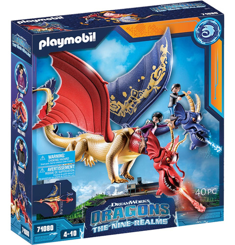 Playmobil 71080 Dragons: Nueve Reinos Caja Abierta Leer 
