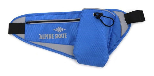 Riñonera Camping Alpine Skate 14076 Azul C/ Portabotella