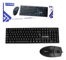 Comprar Kit Teclado Y Mouse Usb Alámbricos Español 1000dpi Plug & Play Para Pc Laptop Windows Mac Linux Diseño Ergonómico Escritura Silenciosa Color Negro