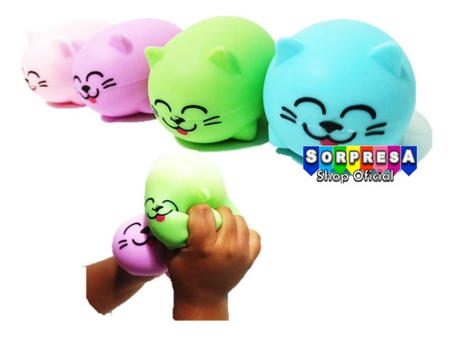 12 Squishy Surtido Antiestres Bolo Juguete Piñata Cumple Pre