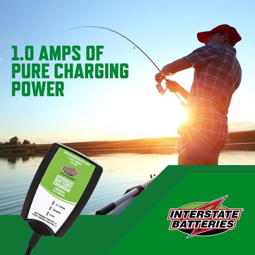 Cargador Y Mantenedor De Batería De 12 V (12 V, 1.0 A) Portá