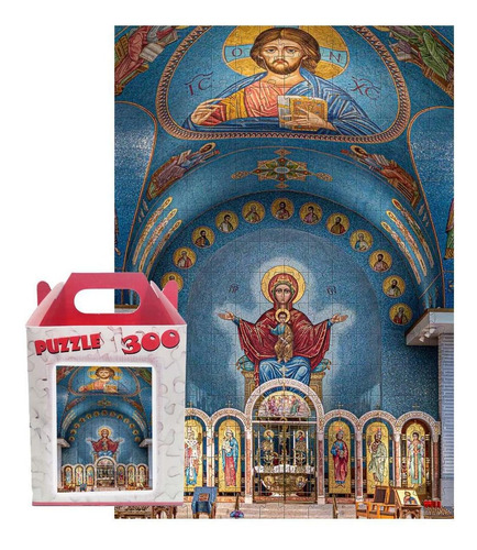 Quebra-cabeça Puzzle Capela Arte Religiosa 300 Peças