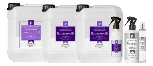 Shampoo Neutro P/ Cães Delux Iluminato Á. H. 5l Rende Muito