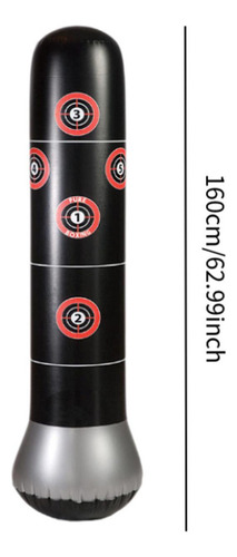 Fs Bolso De Boxeo Inflable Para Niños Entrenando Pateando