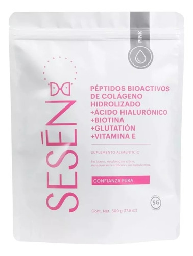 Sesen Pink Colageno Hidrolizado Biotina Bolsa Dañada Sfn