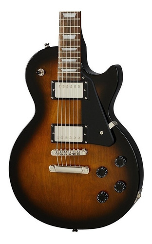 Guitarra eléctrica Epiphone Les Paul Studio EILTKHNH1 de caoba smokehouse burst brillante con diapasón de laurel indio