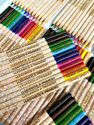 Lapices De Colores Personalizados