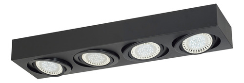 Plafon Cardanico Ar111 4 Luces Led Techo Moderno Lineal 220v