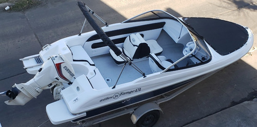 Imagen 3 de 15 de Lancha Open 3v Tango 470 Nautica Milione Permuta Tarjetas 14