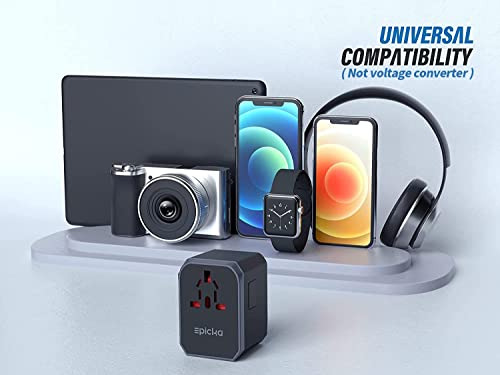 Cargador De Pared Epicka Universal Travel Adapter One Intern