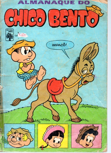 Almanaque Do Chico Bento 7 - Globo 07 Bonellihq Cx41 F21