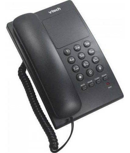 Telefone Com Fio Vtech Vtc105b Preto