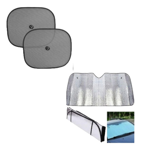 Set De Protectores Del Sol Para Tablero +2 Parasol Laterales