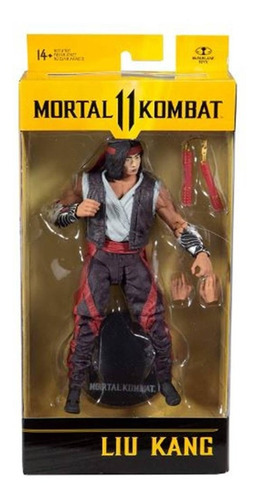 Imagen 1 de 8 de Figura Mortal Kombat Articulada Muñeco Original Acción 20 Cm