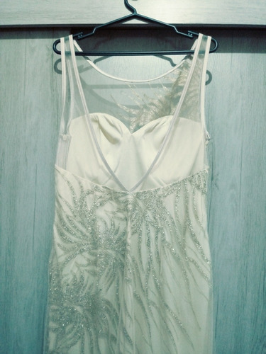 Vestido Dourado Com Bojo Longo