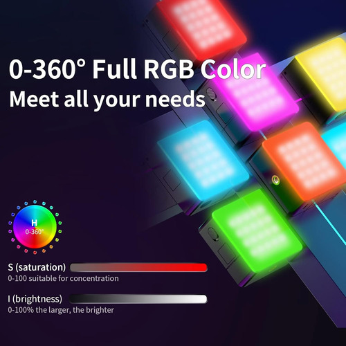 Ulanzi Vl49 Pro Rgb - Mini Iluminador Led - Nuevo Modelo