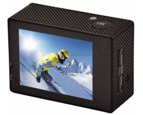 Câmera Sport Action 4k 25fps Wi-fi Preto Sj4000